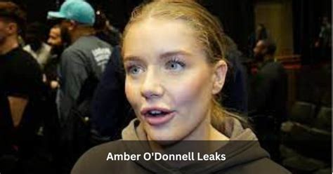 amberodonnell leaks|Amber